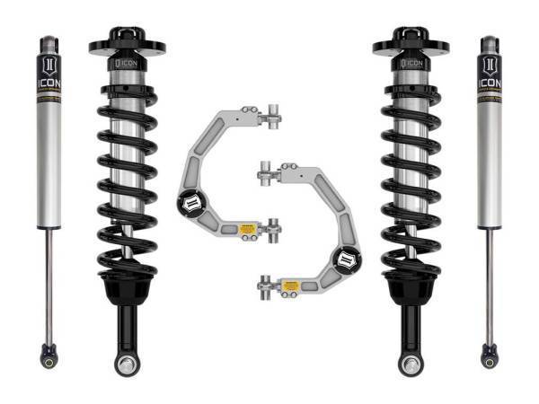 ICON Vehicle Dynamics - ICON Vehicle Dynamics 21-23 FORD F150 TREMOR 4WD 2.5-3" STAGE 1 SUSPENSION SYSTEM W BILLET UCA - K93161