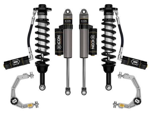 ICON Vehicle Dynamics - ICON Vehicle Dynamics 21-23 FORD F150 TREMOR 4WD 2.5-3" STAGE 3 SUSPENSION SYSTEM W BILLET UCA - K93163