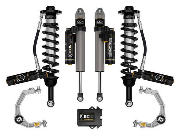 ICON Vehicle Dynamics - ICON Vehicle Dynamics 21-23 FORD F150 TREMOR 4WD 2.5-3" STAGE 5 SUSPENSION SYSTEM W BILLET UCA - K93165