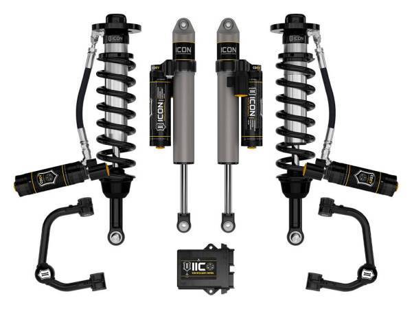 ICON Vehicle Dynamics - ICON Vehicle Dynamics 21-23 FORD F150 TREMOR 4WD 2.5-3" STAGE 5 SUSPENSION SYSTEM W TUBULAR UCA - K93165T