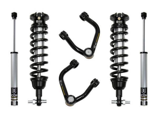 ICON Vehicle Dynamics - ICON Vehicle Dynamics 20-23 FORD RANGER 0-3.5" STAGE 2 SUSPENSION SYSTEM W TUBULAR UCA STEEL KNUCKLE - K93202TS