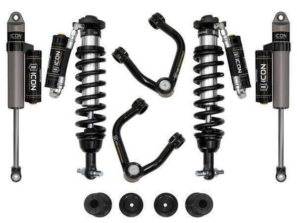 ICON Vehicle Dynamics - ICON Vehicle Dynamics 20-23 FORD RANGER 0-3.5" STAGE 4 SUSPENSION SYSTEM W TUBULAR UCA STEEL KNUCKLE - K93204TS