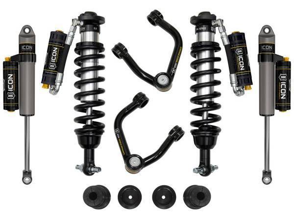 ICON Vehicle Dynamics - ICON Vehicle Dynamics 20-23 FORD RANGER 0-3.5" STAGE 5 SUSPENSION SYSTEM W TUBULAR UCA STEEL KNUCKLE - K93205TS