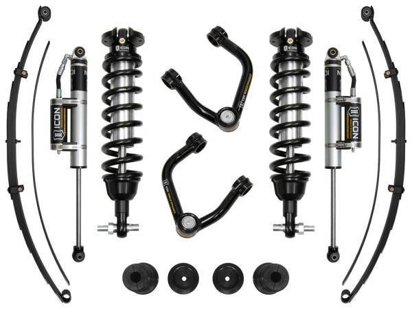 ICON Vehicle Dynamics - ICON Vehicle Dynamics 19-21 FORD RANGER 0-3.5" STAGE 6 SUSPENSION SYSTEM W TUBULAR UCA AL KNUCKLE - K93206TA