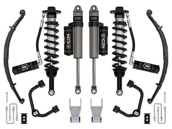 ICON Vehicle Dynamics - ICON Vehicle Dynamics 21-23 FORD F150 TREMOR 4WD 2.5-3" STAGE 3 SUSPENSION SYS TUBULAR UCA / LEAF PACK - K93163TL