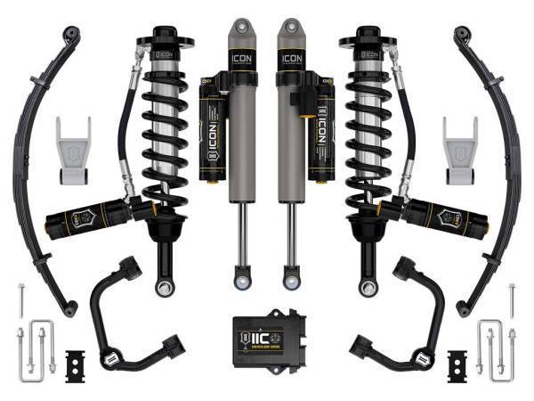 ICON Vehicle Dynamics - ICON Vehicle Dynamics 21-23 FORD F150 TREMOR 4WD 2.5-3" STAGE 5 SUSPENSION SYS TUBULAR UCA / LEAF PACK - K93165TL