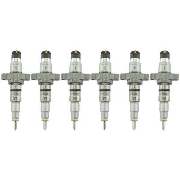 Industrial Injection - Industrial Injection Dodge Remain Injector Pack For 03-04 5.9L Cummins Stock With Connecting Tubes - 214311