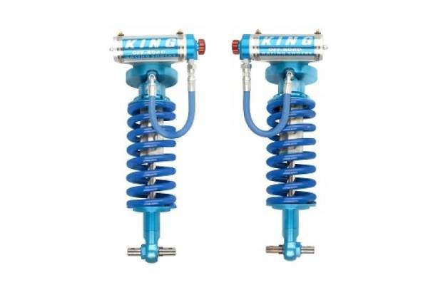 King Shocks - King Shocks 07-18 Chevrolet Avalanche 1500 Front 2.5 Dia Remote Res Coilover w/Adjuster (Pair) - 25001-148A