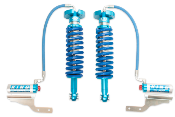 King Shocks - King Shocks 04-08 Ford F150 4WD Front 2.5 Dia Remote Reservoir Coilover w/Adjuster (Pair) - 25001-167A