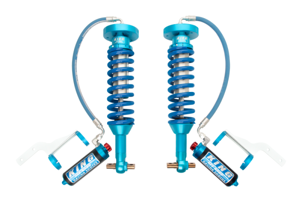 King Shocks - King Shocks 2018+ Ford Expedition 4WD Front 2.5 Dia Remote Res Coilover (Pair) w/Adjuster (Pair) - 25001-182A