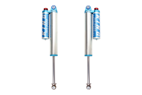 King Shocks - King Shocks 09-18 Ram 1500 4WD Rear 2.5 Dia Piggyback Reservoir Shock w/Adjuster (Pair) - 25001-208A