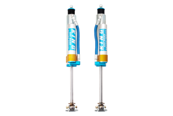 King Shocks - King Shocks 84-00 Jeep Cherokee xJ Front 2.5 Dia Piggy Hose Res Shock for 3-4in Lift (Pair) - 25001-311