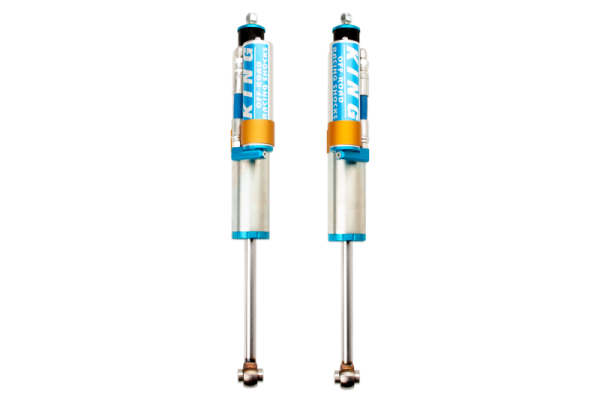 King Shocks - King Shocks 2005+ Ford F-250/F-350 4WD Front 2.5 Dia Remote Res Shock for 1-2.5in Lift (Pair) - 25001-372