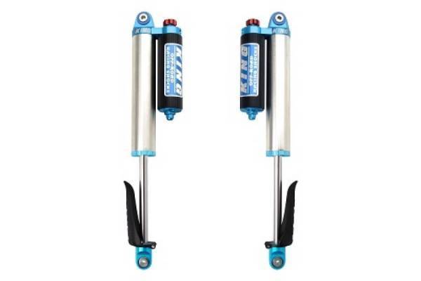 King Shocks - King Shocks 2018+ Jeep Wrangler JL Rear 2.5 Dia Piggyback Res Shock for 0-2in Lift w/Adjuster (Pair) - 25001-374A