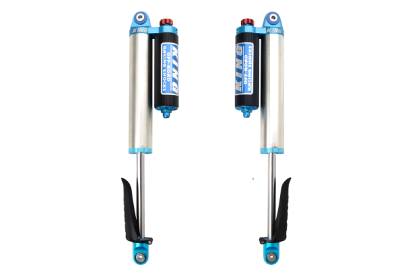 King Shocks - King Shocks 2018+ Jeep Wrangler JL Rear 2.5 Dia Piggyback Res Shock for 6in Lift w/Adjuster (Pair) - 25001-378A