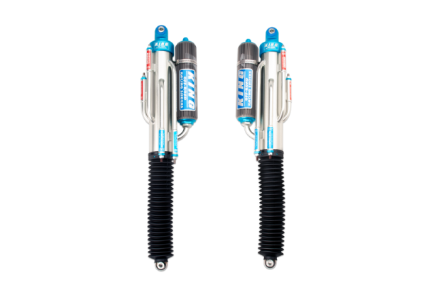 King Shocks - King Shocks 2017+ Ford F150 Raptor 4WD Rear 3.0 Dia Bypass Piggyback Shock w/Perf Fin Res (Pair) - 30001-404