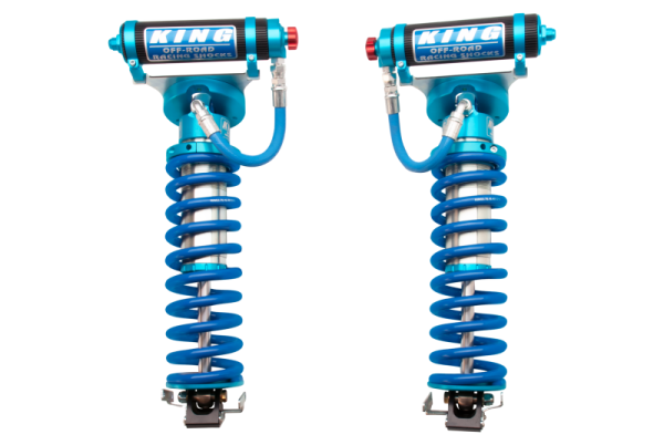 King Shocks - King Shocks 2005+ Ford F-250 4WD Front 3.0 Dia Remote Res Coilover Conv w/Adjuster (Pair) - 33001-207A