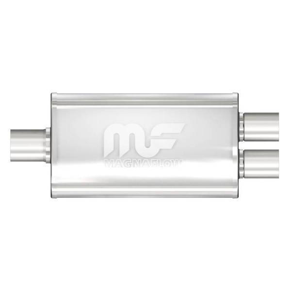 Magnaflow - MagnaFlow Muffler Mag SS 14X3.5X7 2.25/2/2 C/ - 11148