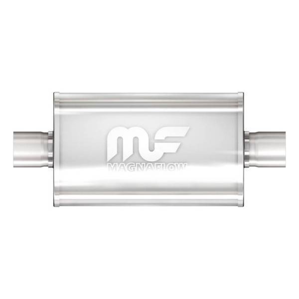 Magnaflow - MagnaFlow Muffler Mag SS 14X5X8 2X2 C/C - 12214