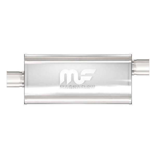 Magnaflow - MagnaFlow Muffler Mag SS 18X5X8 2X2 O/C - 12254