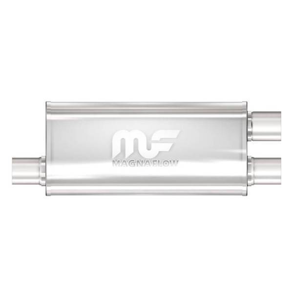 Magnaflow - MagnaFlow Muffler Mag SS 18X5X8 2.5X2.5/2.5 O - 12265