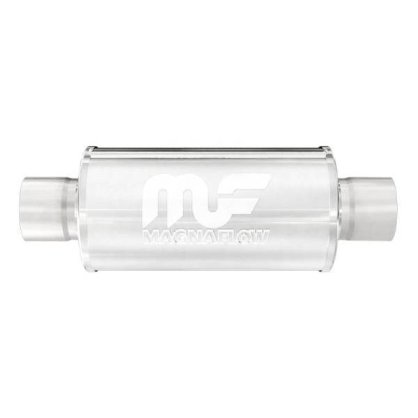 Magnaflow - MagnaFlow Muffler Mag SS 6X6inch 6inch 2.50inch - 14158