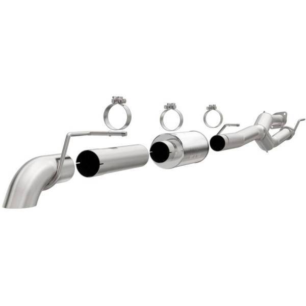 Magnaflow - MagnaFlow 11-16 Ford F-250 6.2L 3.5in Single P/S Off Road Pro Series Performance C/B Exhaust - 17200