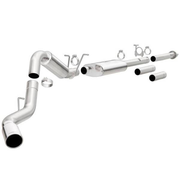 Magnaflow - MagnaFlow Stainless Cat-Back Exhaust 2015 Chevy Silverado 2500HD 6.0L P/S Rear Exit 5in - 19026