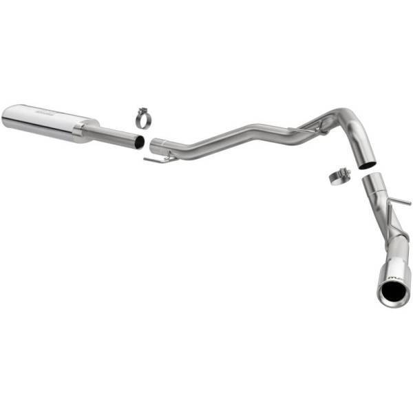 Magnaflow - MagnaFlow 2020 Jeep Gladiator 3in Street Series Side Rear Exit Cat-Back Exhaust w/Polished Tips - 19483