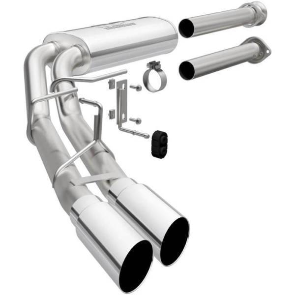 Magnaflow - Magnaflow 15-21 Ford F-150 Street Series Cat-Back Performance Exhaust System- Polished Side Exit - 19563