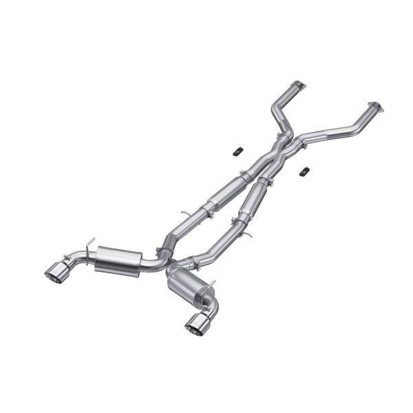 MBRP Exhaust - MBRP Exhaust 3in. Cat-BackDual Rear ExitT304Tour - S4406304