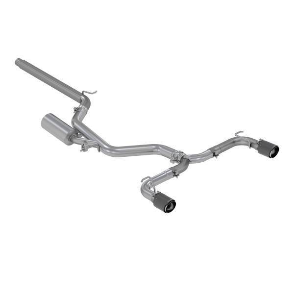 MBRP Exhaust - MBRP Exhaust 3in. Cat-BackDual Split Rear ExitT304CF Tips - S46063CF