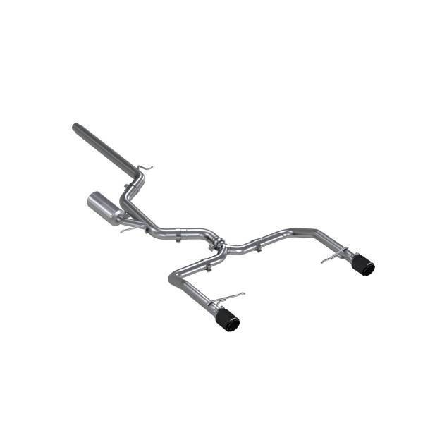 MBRP Exhaust - MBRP Exhaust 3in. Cat-BackDual Split Rear ExitT304CF Tips - S46083CF