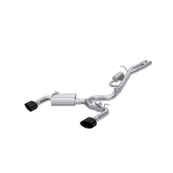 MBRP Exhaust - MBRP Exhaust 3in. Cat-BackDual Split RearT304Oval BC Tips - S46103BC