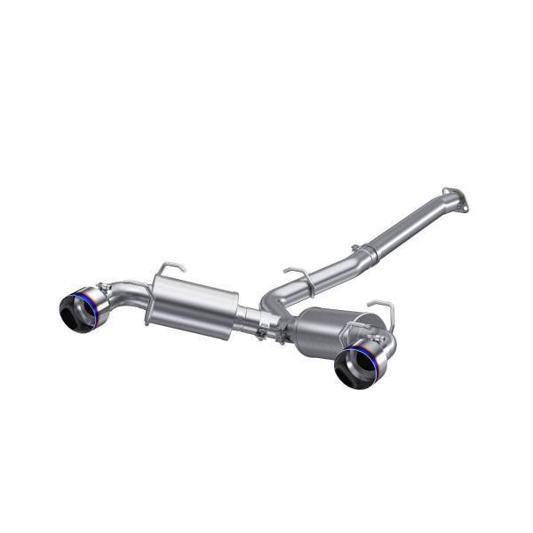 MBRP Exhaust - MBRP Exhaust 3in. Cat-BackDual Split RearT304BE Tips - S48043BE