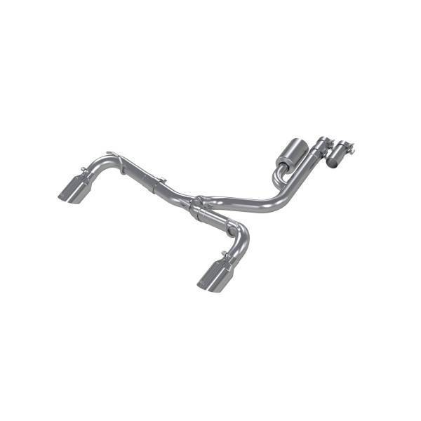 MBRP Exhaust - MBRP Exhaust 2.5in. Resonator-BackDual Split Rear ExitT409 - S5207409