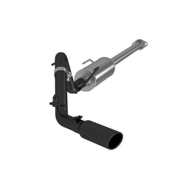 MBRP Exhaust - MBRP Exhaust 2.5in. Cat-BackSingle Side ExitBLK - S5326BLK