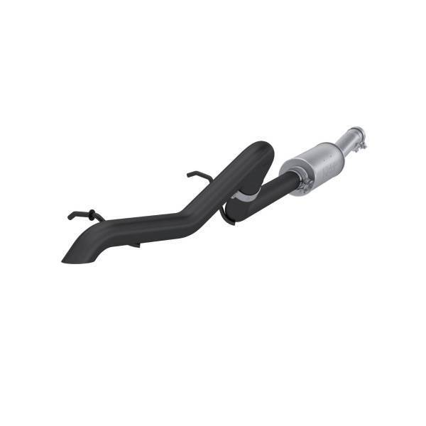 MBRP Exhaust - MBRP Exhaust 2.5in. Cat-BackTurn Down RearMuffler Before AxleOff-Road Tail PipeBLK - S5514BLK