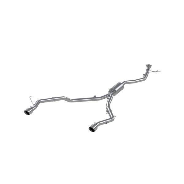 MBRP Exhaust - MBRP Exhaust 2.5in. Cat-BackDual Split Rear ExitAL - S5901AL