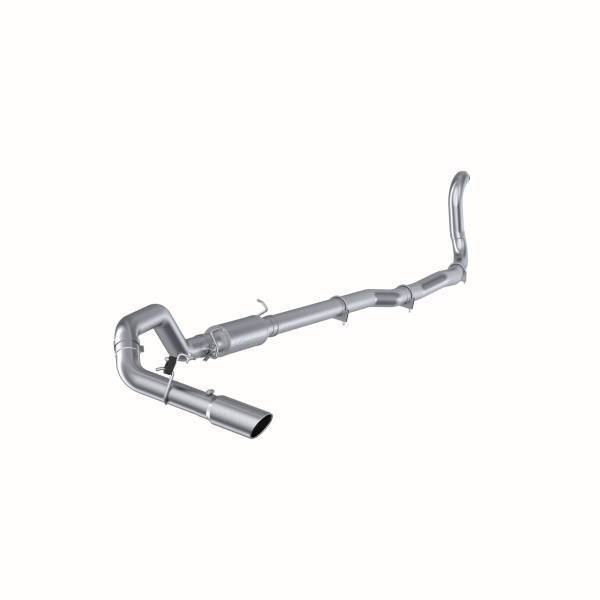 MBRP Exhaust - MBRP Exhaust 4in. Turbo BackSingle Side Exit2WD OnlyAL - S6148AL