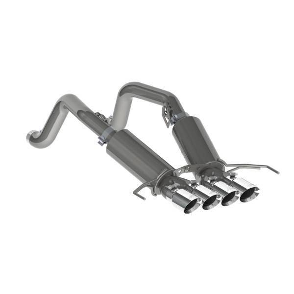 MBRP Exhaust - MBRP Exhaust 3in. Axle-BackDual MufflerDual Rear ExitQuad TipT304 - S7030304