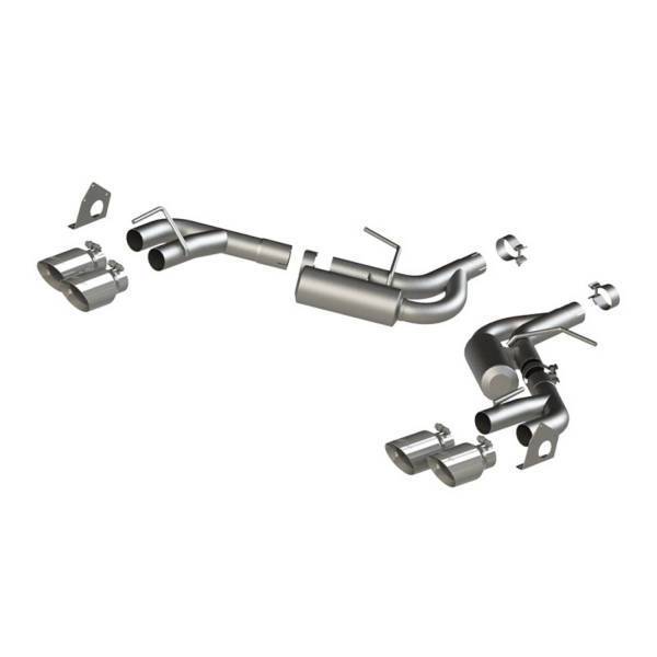 MBRP Exhaust - MBRP Exhaust 2.5in. Axle-BackDual Rear ExitQuad TipsT304 - S7039304