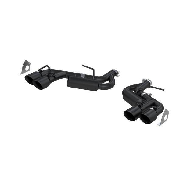 MBRP Exhaust - MBRP Exhaust 2.5in. Axle-BackDual Rear ExitQuad TipsBLK - S7039BLK