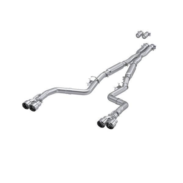 MBRP Exhaust - MBRP Exhaust 3in. Cat-BackDual Rear ExitStreet VersionALQuad Tips - S7113AL