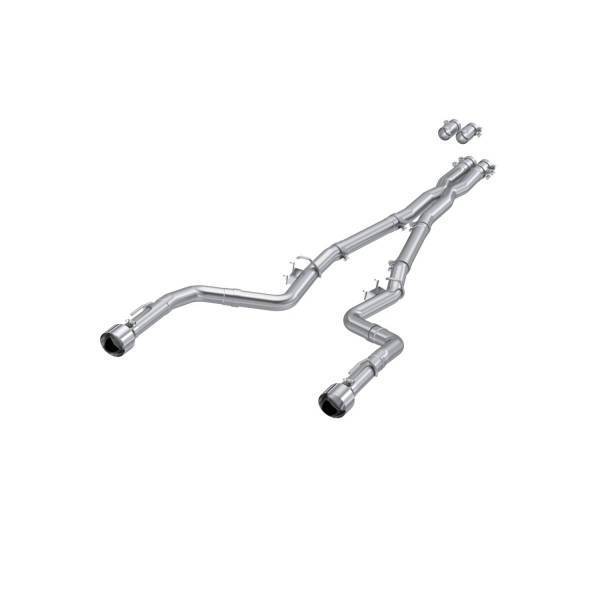 MBRP Exhaust - MBRP Exhaust 3in. Cat-BackDual Rear ExitRace VersionALDual Tips - S7118AL