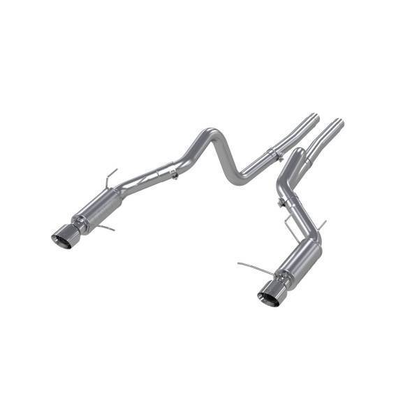 MBRP Exhaust - MBRP Exhaust 3in. Cat-BackDual Split Rear ExitRace VersionT304 - S7260304