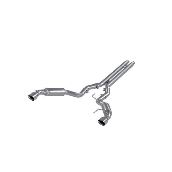 MBRP Exhaust - MBRP Exhaust 3in. Cat-BackDual Split Rear ExitRace VersionT409 - S7278409