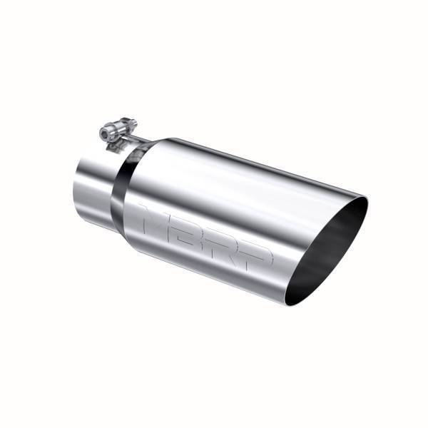 MBRP Exhaust - MBRP Exhaust Tip5in. O.D. Angled Single Walled 4in. inlet 12in. lengthT304. - T5052