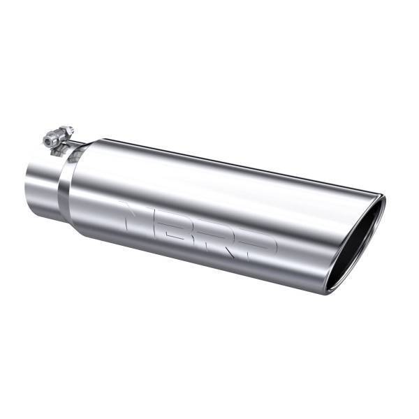 MBRP Exhaust - MBRP Exhaust Tip5in. O.D.Angled Rolled EndT304 Stainless Steel. - T5124