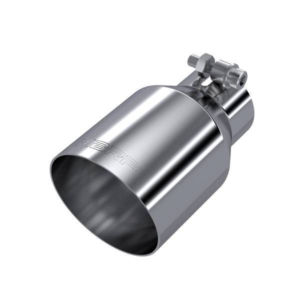 MBRP Exhaust - MBRP Exhaust Universal 2.5" InletSingle Wall Exhaust Tip. - T5176